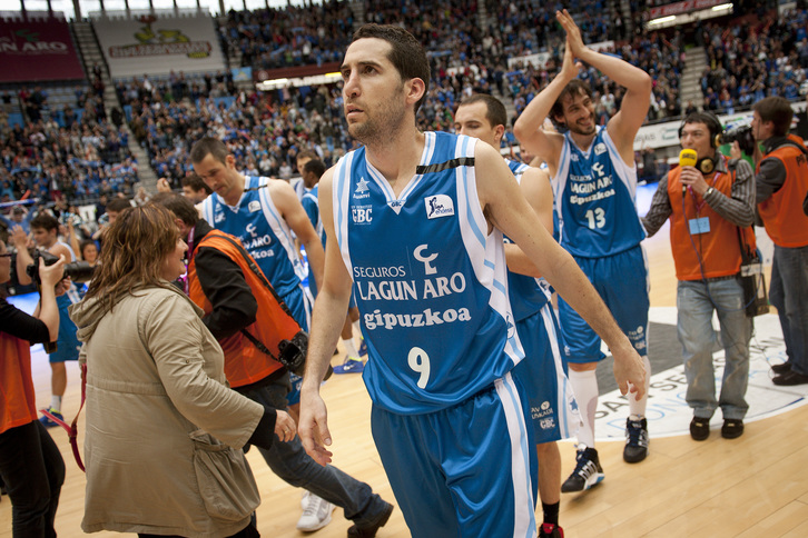 El Gipuzkoa Basket ha hecho dsifrutar a sus aficionados esta temporada. (Gari GARAIALDE / ARGAZKI PRESS)