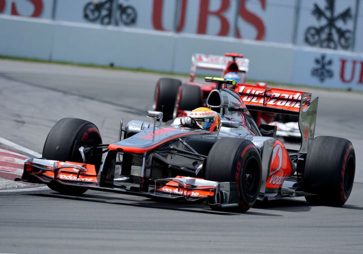 Lewis Hamilton azkarrena izan da Montrealen. (Stan HONDA / AFP)