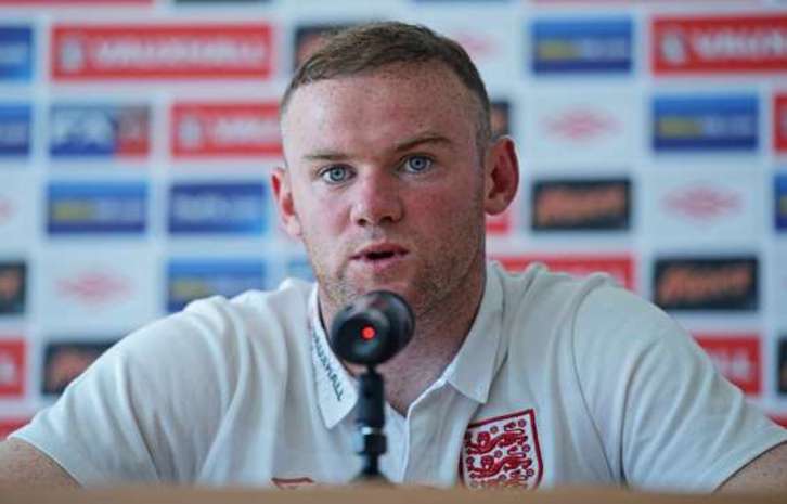 Wayne Rooney zelaira itzuliko da gaur Ukrainaren aurka. (Carl DE SOUZA/AFP)
