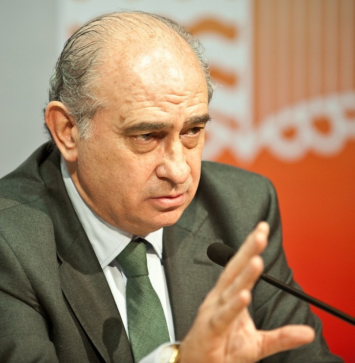 El ministro de Interior, Jorge Fernández Díaz, artífice de la nueva reforma del Código Penal (Luis JAUREGIALTZO/ARGAZKI PRESS)