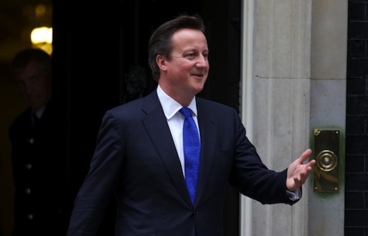 El primer ministro británico, David Cameron, defiende que el referéndum se celebre en 2013. (Andrew COWIE/AFP PHOTO)