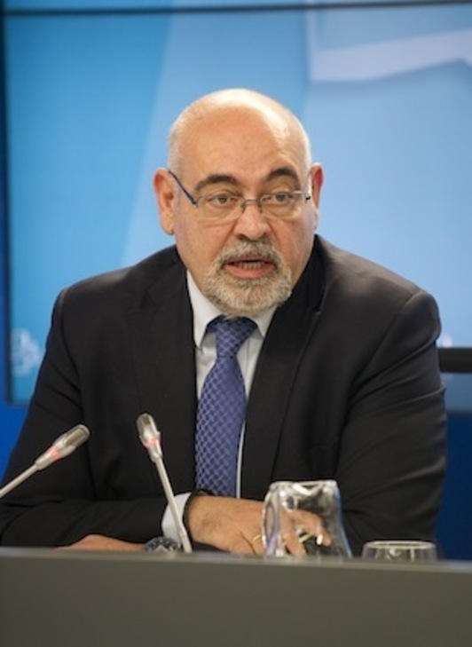 El portavoz del PSE, José Antonio Pastor. (Raul BOGAJO/ARGAZKI PRESS)