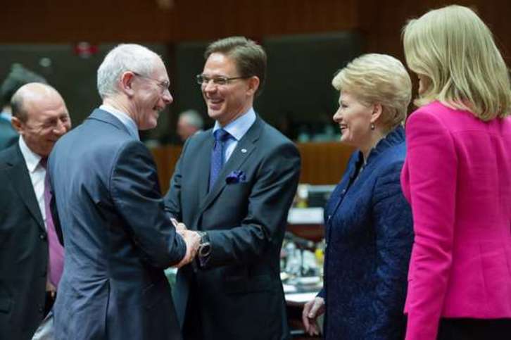 El principio de acuerdo entre líderes europeos ha llegado tras más de 16 horas de negociación. (Bertrand LANGLOIS/AFP PHOTO)