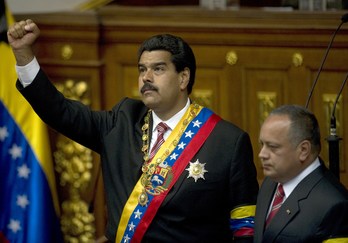 Maduro ha sido investido como presidente interino de Venezuela. (Juan BARRETO / AFP)