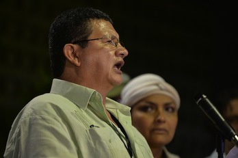 El líder guerrillero Jorge Torres Victoria, ‘Pablo Catatumbo’, en La Habana. (Adalberto ROQUE/AFP PHOTO)