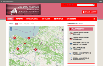 Captura de pantalla de la web http://greba.hackinbadakigu.net/