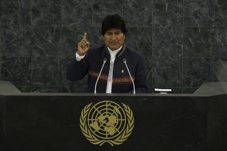 Evo Morales, en una imagen de archivo. (Andrew BURTON / AFP)