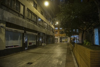 La calle María Díaz de Haro, donde sucedieron los hechos. (Luis JAUREGIALTZO/ARGAZKI PRESS)