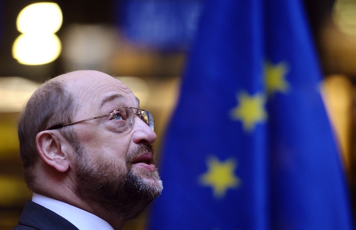 El presidente del Parlamento Europeo, Martin Schulz, en una imagen de archivo. (Patrick HERTZOG/AFP)