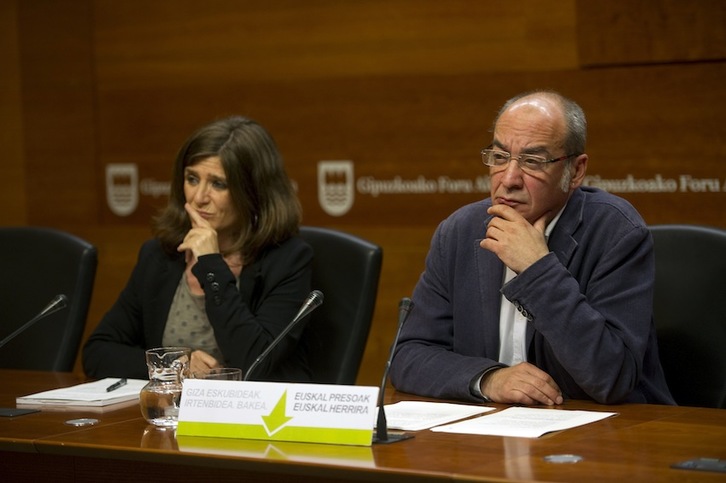 Helena Franco y Martin Garitano, en una imagen de archivo. (Juan Carlos RUIZ/ARGAZKI PRESS)
