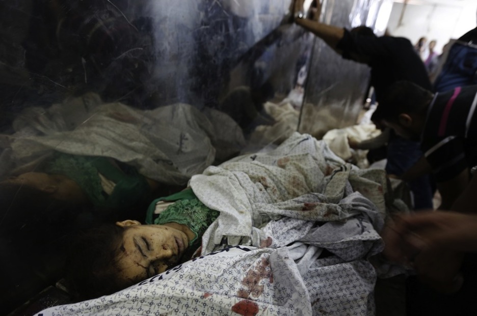 En la operación murieron al menos 17 niños. (Mohammed ABED/AFP)
