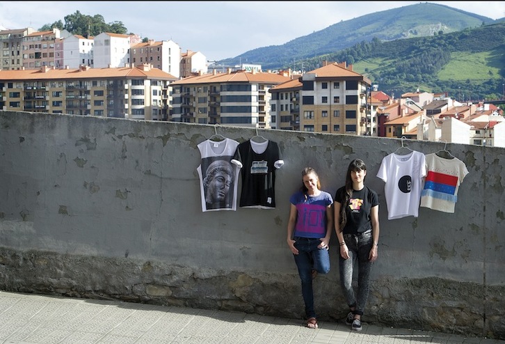 Rosa Parma y Laura Fernández Conde, del espacio autogestionado Puerta. (Conny BEYREUTHER)