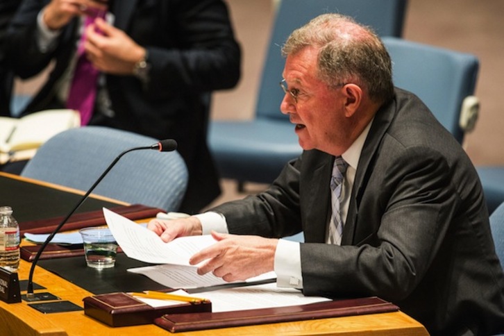 Robert Serry, coordinador de la ONU en Oriente Próximo. (Andrew BURTON / AFP)