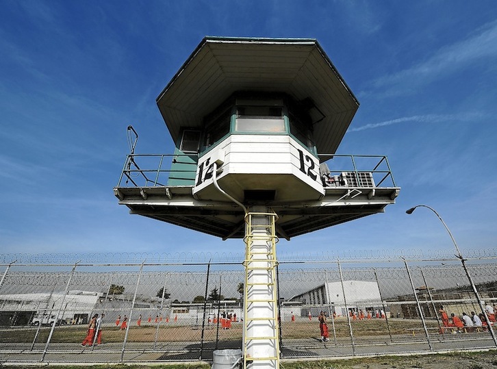 Torre de vigilancia de una prisión estadounidense.