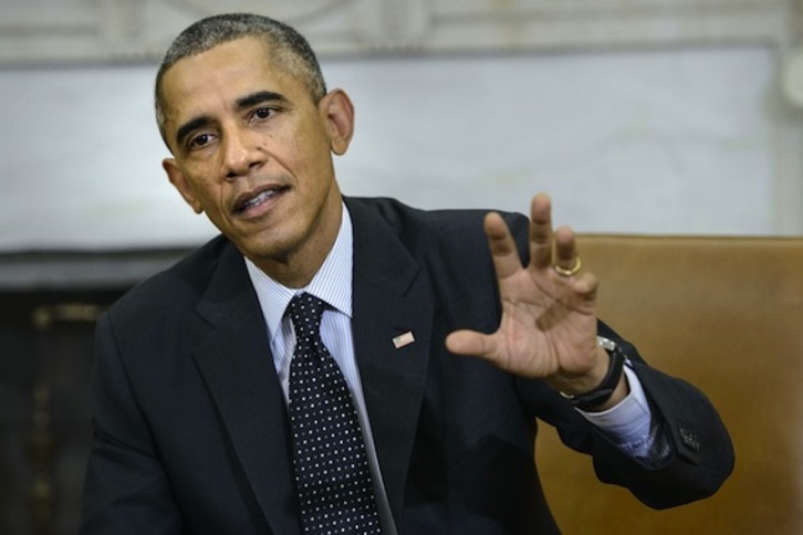 El presidente de EEUU, Barack Obama. (Brendan SMIALOWSKY/AFP PHOTO)