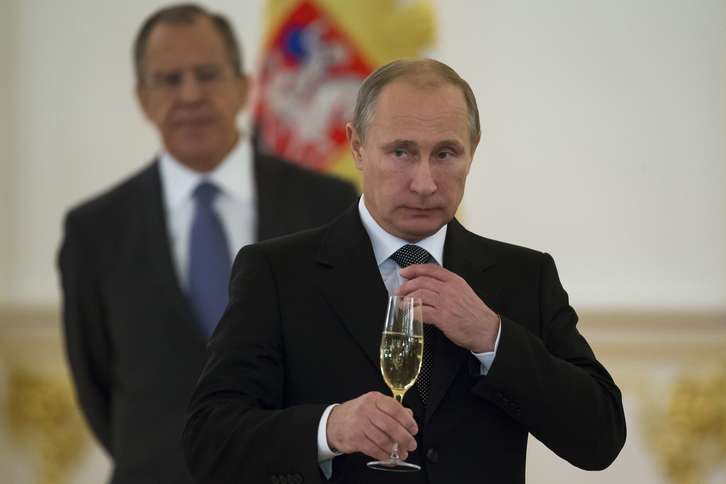 Putin. (ALEXANDER ZEMLIANICHENKO / AFP)