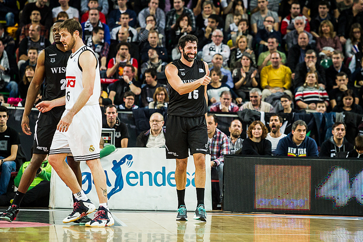 Bilbao Basket se ha impuesto al Real Madrid. (Aritz LOIOLA / ARGAZKI PRESS)