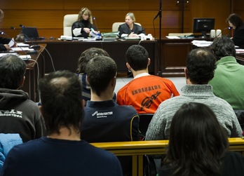 Imagen de la primera jornada del juicio. (Marisol RAMIREZ / ARGAZKI PRESS)