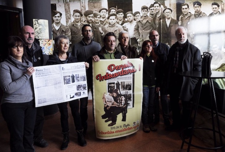 La presentación ha tenido lugar en el museo de Elgeta. (ARGAZKI PRESS)