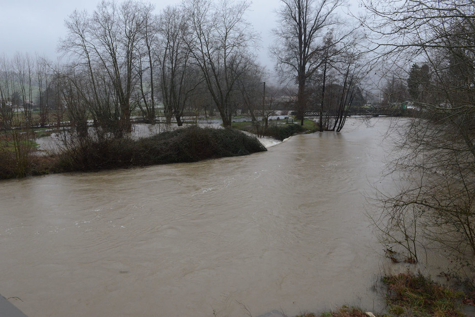 Des inondations ont eu lieu à Saint-Pée-sur-Nivelle - © Sylvain Sencristo