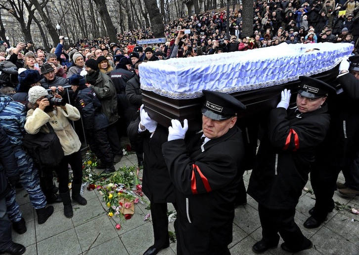 Funeral a Boris Nemtsov. (Olga MALTSEVA / AFP)