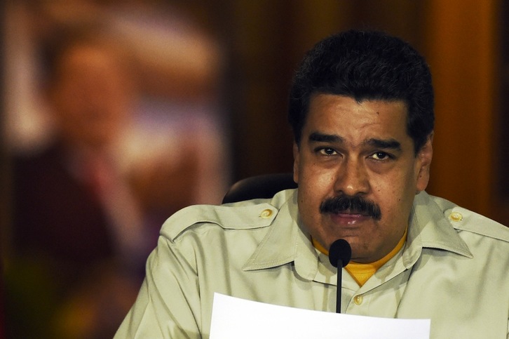 Maduro, en una comparecencia anterior. (Juan BARRETO / AFP)