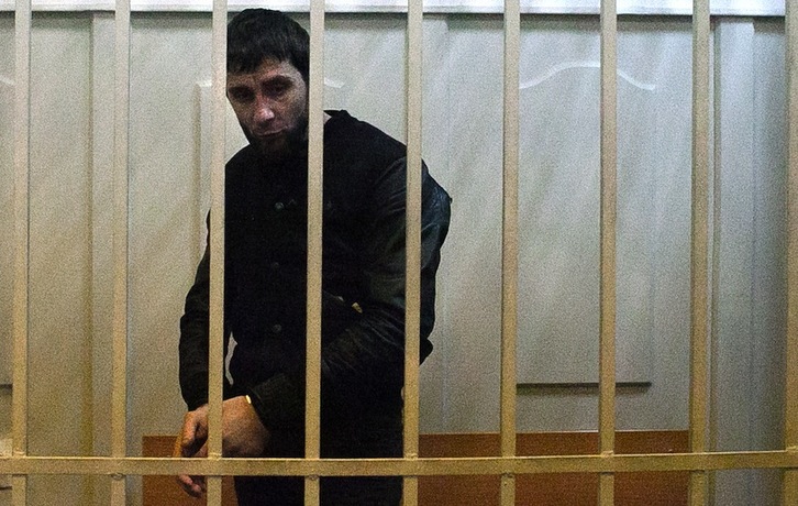 Zaur Dadayev, uno de los acusados por Rusia de la muerte de Nemtsov. (Philipp KIREEV / AFP)