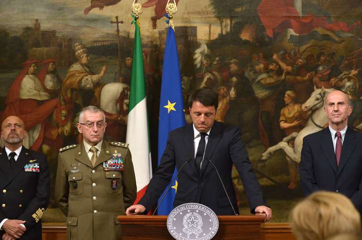 Renzi. (TIZIANA FABI / AFP)