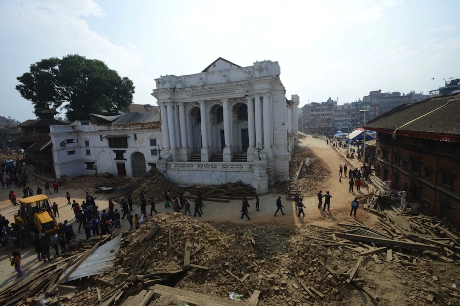 Durbar plaza Katmandun. (Prakash MATHEMA / AFP)