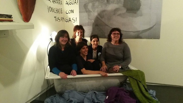 ‘Gorputz Grafiak’ erakusketaren aurkezpen agerraldia. (GIPUZKOABERRI)