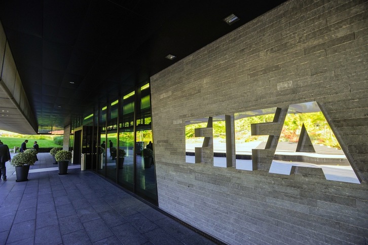 Sede de la FIFA en Zurich. (Sebastien BOZON / AFP)