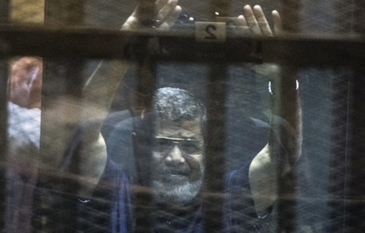El expresidente egipcio Mohamed Morsi. (Khaled DESOUKI/AFP PHOTO) 