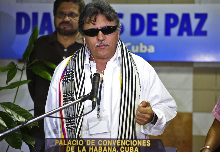 Jesús Santrich, en una imagen de archivo. (AFP)