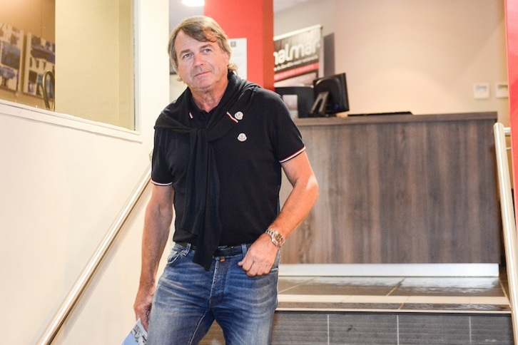 Francis Salagoïty es el nuevo presidente del Aviron. (Isabelle MIQUELESTORENA)