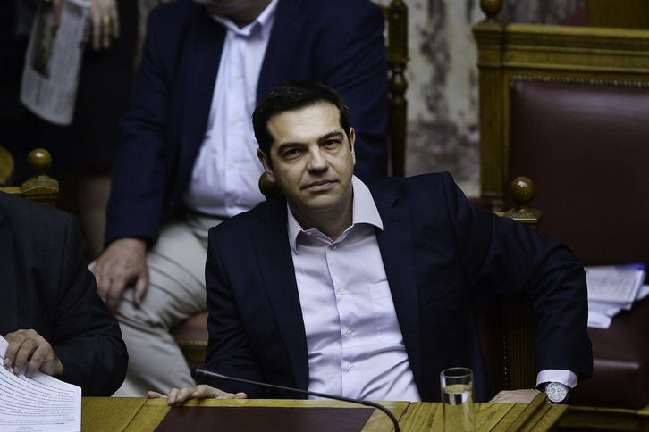 Alexis Tsipras, en una imagen de archivo. (Angelos TZORTZINIS / AFP)