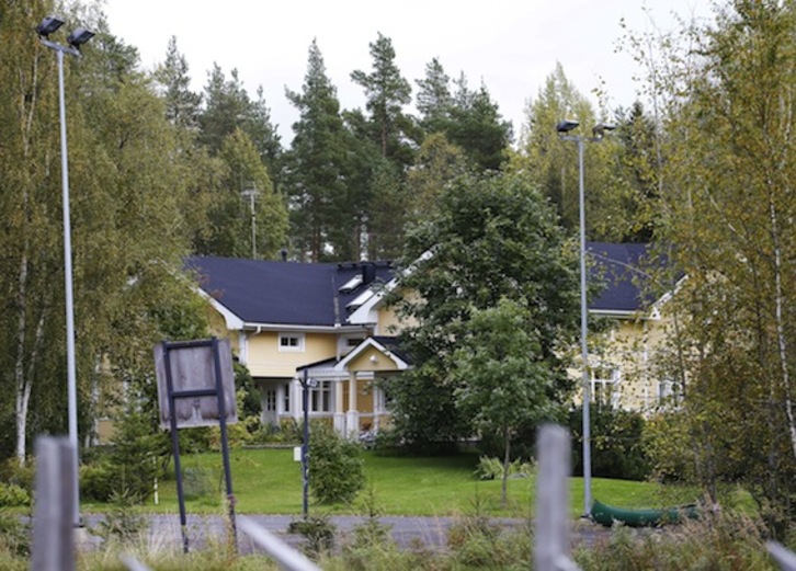 La casa del primer ministro finlandés en Kempele. (Timo HEIKKALA/AFP PHOTO)
