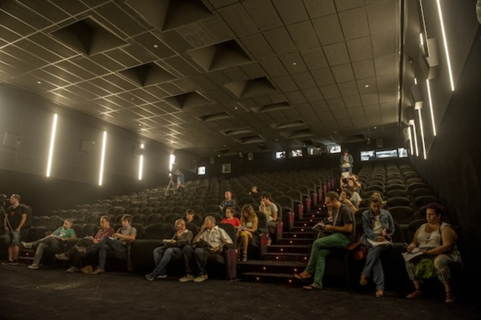Sala de cine. (Juanan RUIZ/ARGAZKI PRESS)