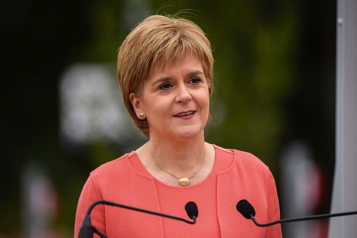 Nicola Sturgeon ha ganado las elecciones escocesas. (Leon NEAL / AFP)