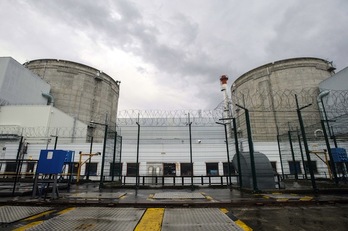Las instalaciones de la central nuclear de Fessenheim, la más antigua del Estado francés. (Sebastien BOZON/AFP PHOTO)