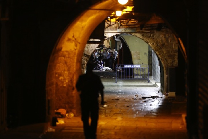 El ataque se ha producido en la Ciudad Vieja de Jerusalén. (Ahmad GHARABLI/AFP PHOTO)