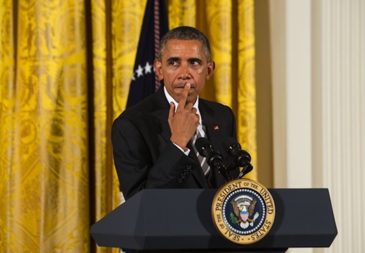 El presidente de EEUU, Barack Obama. (Nicholas KAMM/AFP PHOTO)