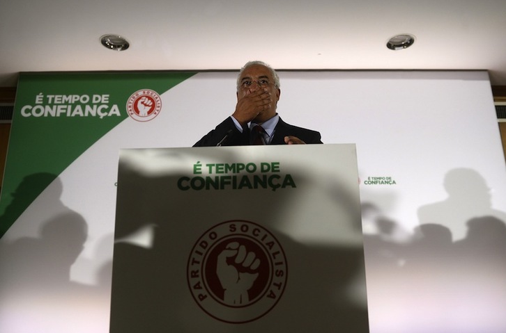 Antonio Costa, líder del Partido Socialista de Portugal. (Miguel RIOPA / AFP)