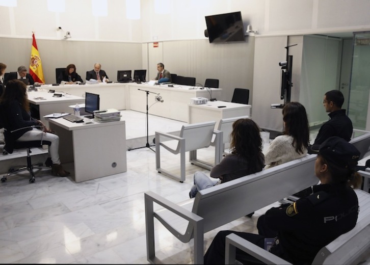 El juicio ha comenzado este lunes en la Audiencia Nacional española. (EFE POOL)