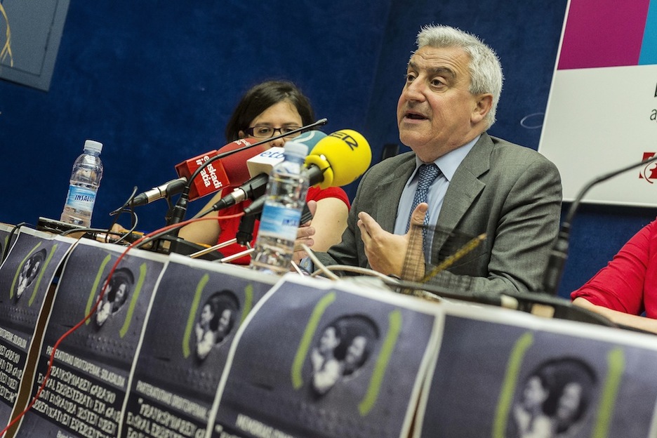 Javier Galparsoro, presidente de CEAR. (Aritz LOIOLA / ARGAZKI PRESS)