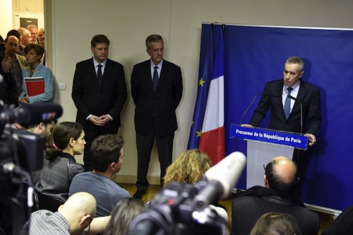 El fiscal de París, François Molin. (ALAIN JOCARD / AFP) 
