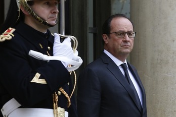 El presidente francés, François Hollande. (Patrick KOVARIK/AFP PHOTO)