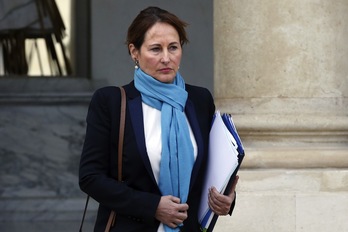La ministra francesa de Ecología y Transportes, Ségolène Royal. (Patrick KOVARIK / AFP)