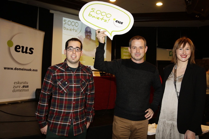 PuntuEUS Fundazioak 5.000 baietz kanpaina martxan jarri du. (ARGAZKI PREES)