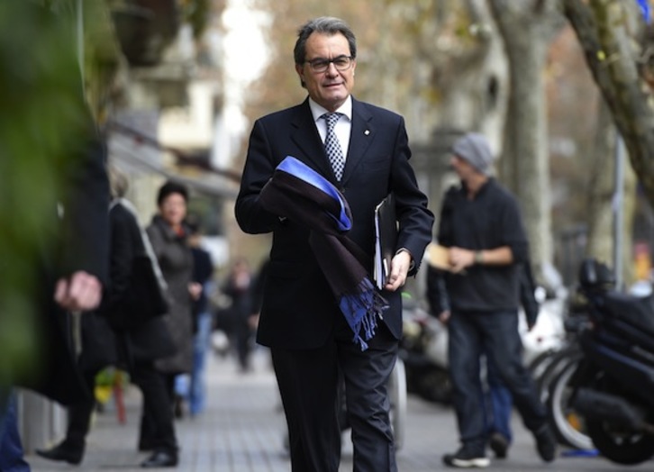 Artur Mas, en una imagen de archivo. (Lluís GENÉ/AFP)