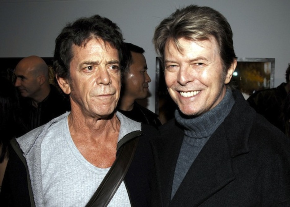 En 2006, junto a Lou Reed. (Andrew H. WALKER/AFP)